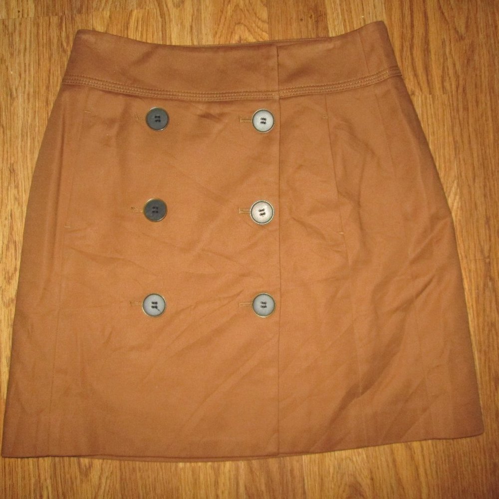 Womens ANN TAYLOR LOFT cute lined skirt sz 0